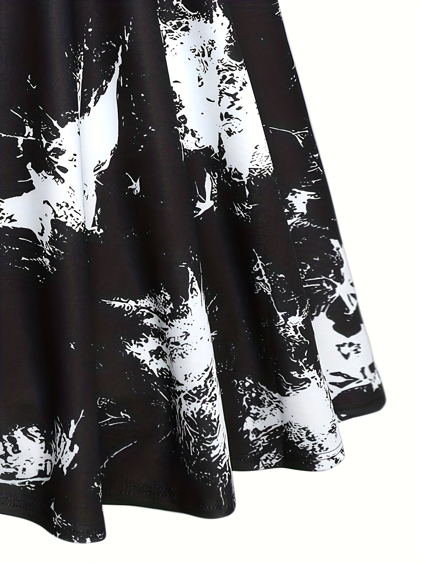  Tie Dye Lace Up Cami Dress
