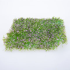 Miniature Wildflowers Grass Pile Bush Vegetation Model for Diorama Scene