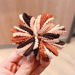 50pcs Children's Head Rope High Elastic Candy Hair Ring