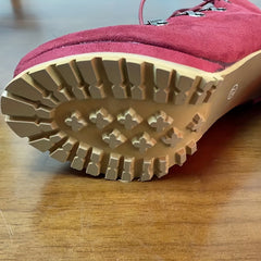Women's Lace Up Platform Ankle Boots with Metal Beads