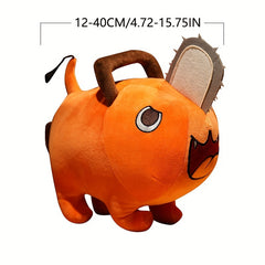 Chainsaw Puppy Plush Ornament 4.72in Gift for Friends