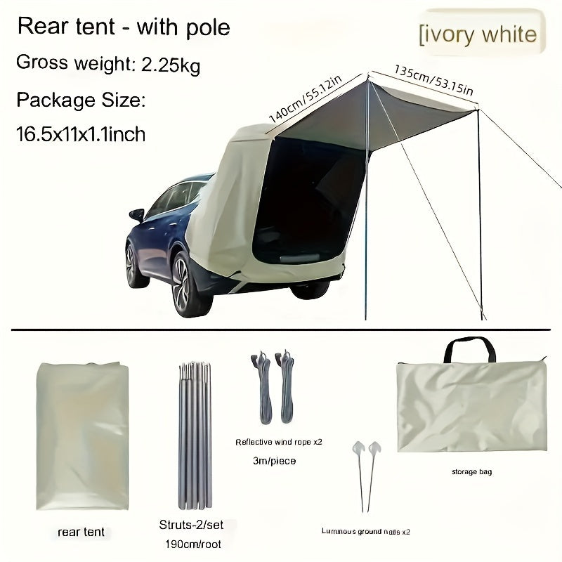 Outdoor Car Tent Sunshade for Camping Waterproof Tent