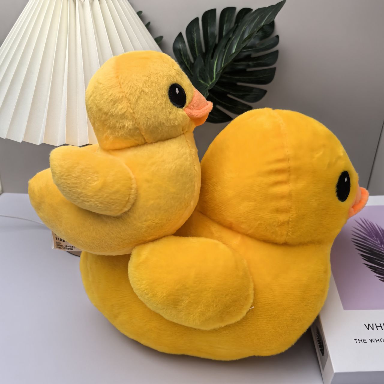 Adorable Yellow Duck Plush Toy Stuffed Animal Playful Durable