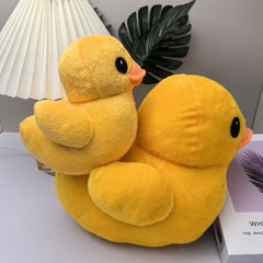 Adorable Yellow Duck Plush Toy Stuffed Animal Playful Durable