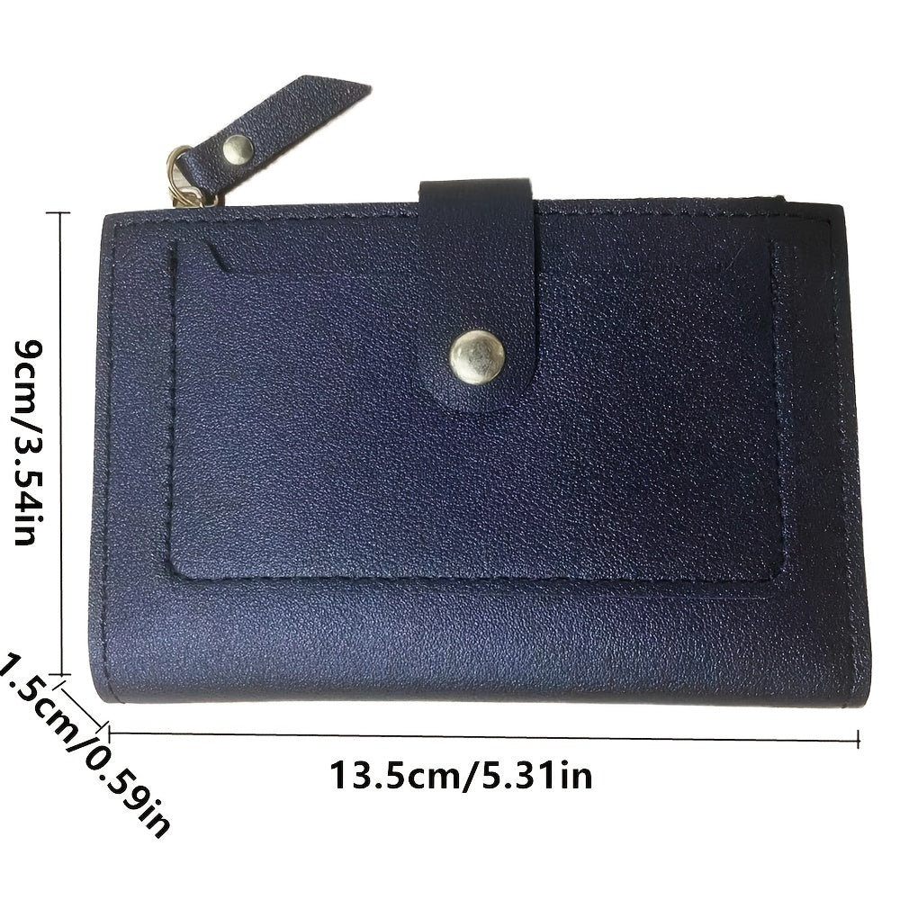 Leather Card Holder Credit Card Case Minimalist Front Pocket Wallet