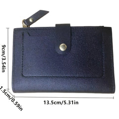 Leather Card Holder Credit Card Case Minimalist Front Pocket Wallet