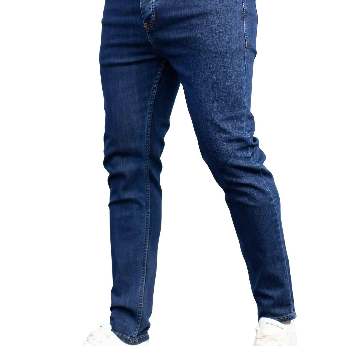 Stretch Slim Straight Casual Jeans for Men