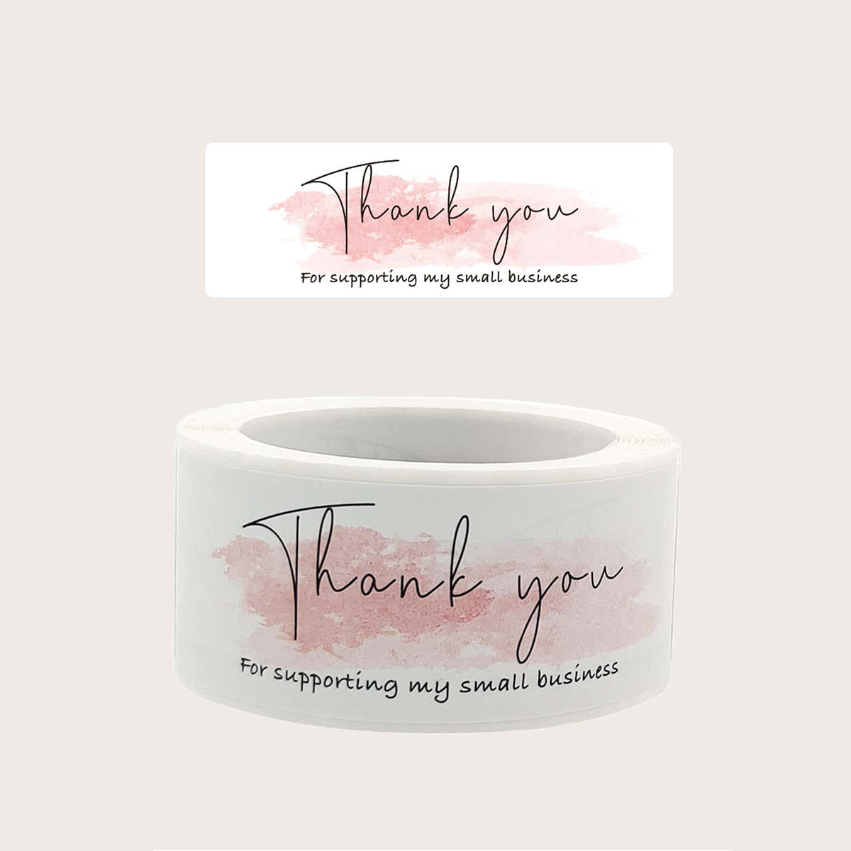 120 Pcs Thank You For Supporting My Small Business Stickers