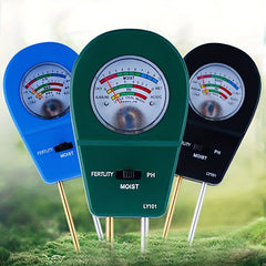 3-In-1 Soil Tester - Moisture, Fertility, pH Test
