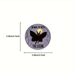 50pcs Cartoon Bat Series Stickers Laptop Water Cup Decorative Stickers
