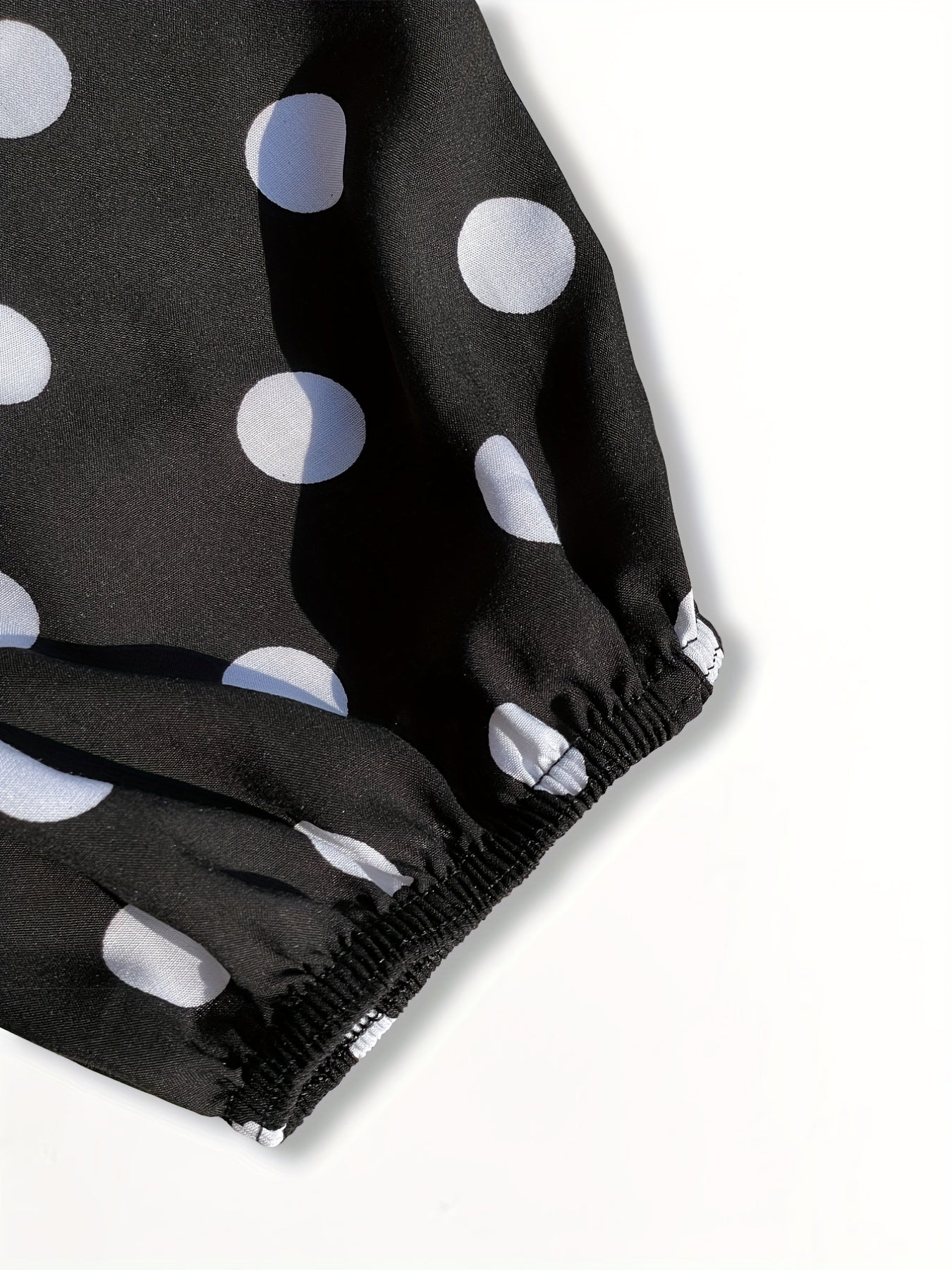 Polka Dot Print Jogger Pants Casual Every Pants Women's Clothing