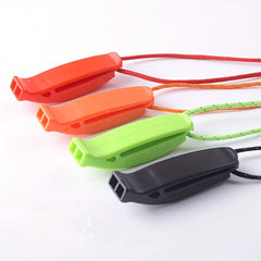 Outdoor Emergency Survival Dual Frequency Whistle