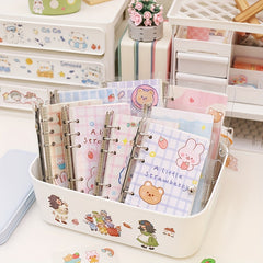 Girl Loose Leaf Diary Set Detachable Notebook