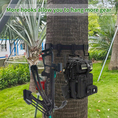 Treestand Strap Gear Hangers 5 Hooks Lightweight Holder