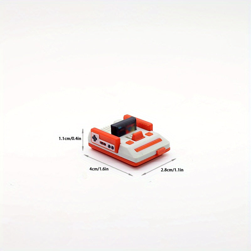 Miniature Retro TV and Game Console for Dollhouse