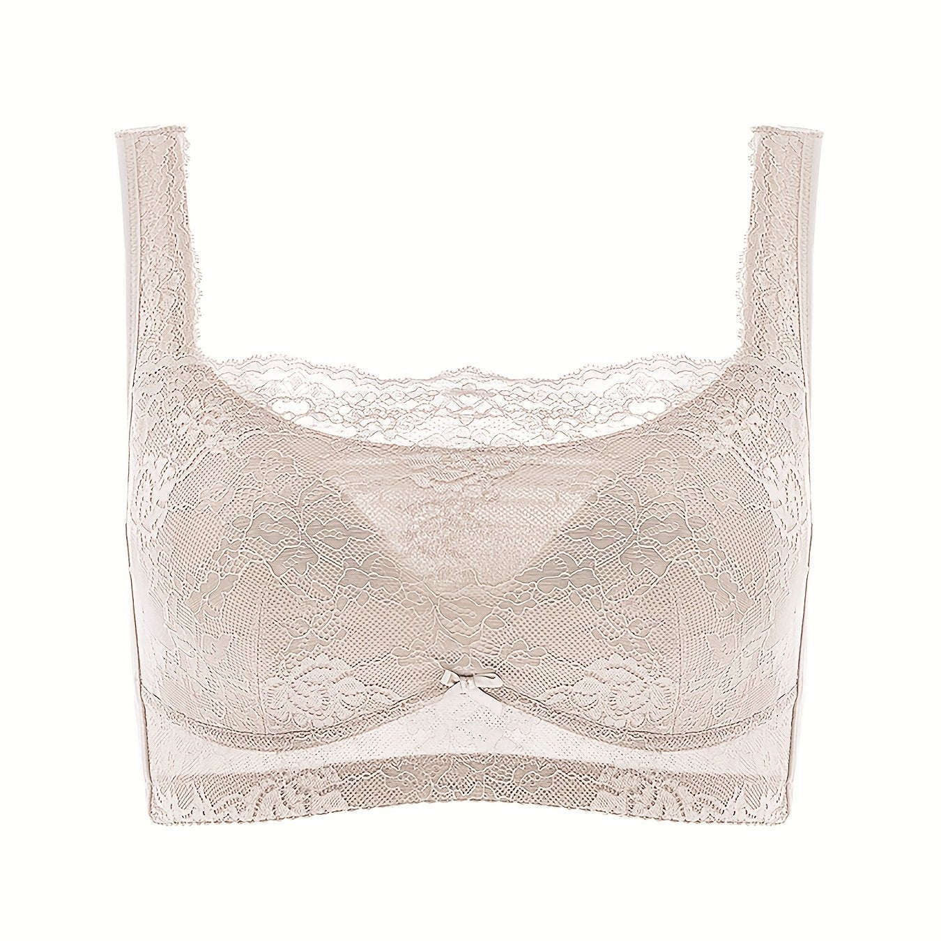 Lace Wireless Bra Full Coverage Comfy & Breathable Women's Lingerie
