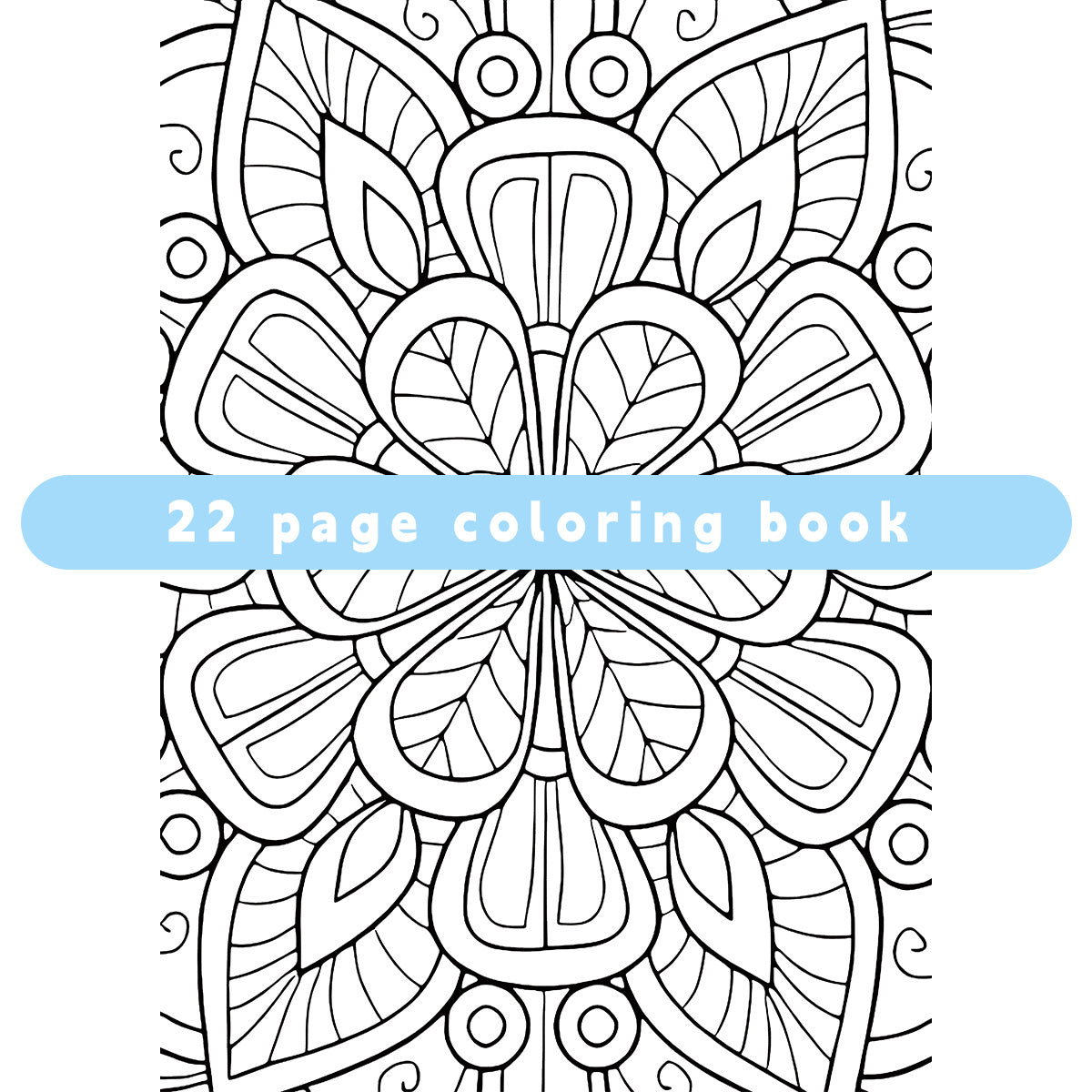 Adult Coloring Book Patterns: Ideal Gift for Friends & Family