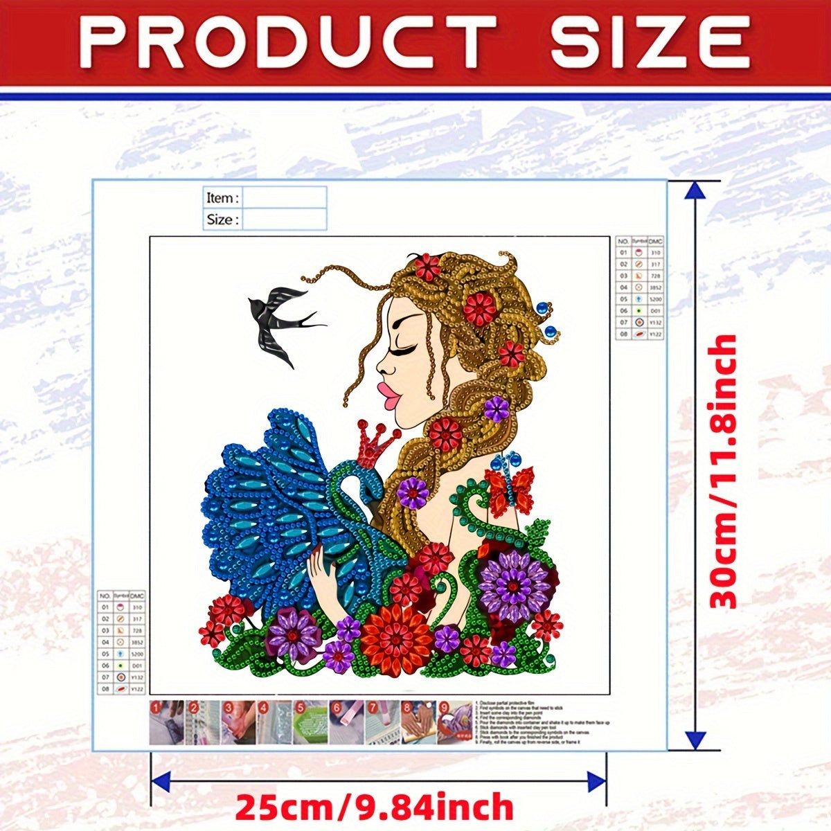 Women's Special Shape Diamond Painting Kit