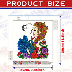 Women's Special Shape Diamond Painting Kit