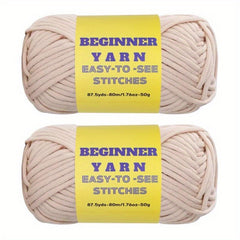 Chunky Thick Bulky Beginners Crochet Yarn 76oz - Soft Skin Friendly Yarn