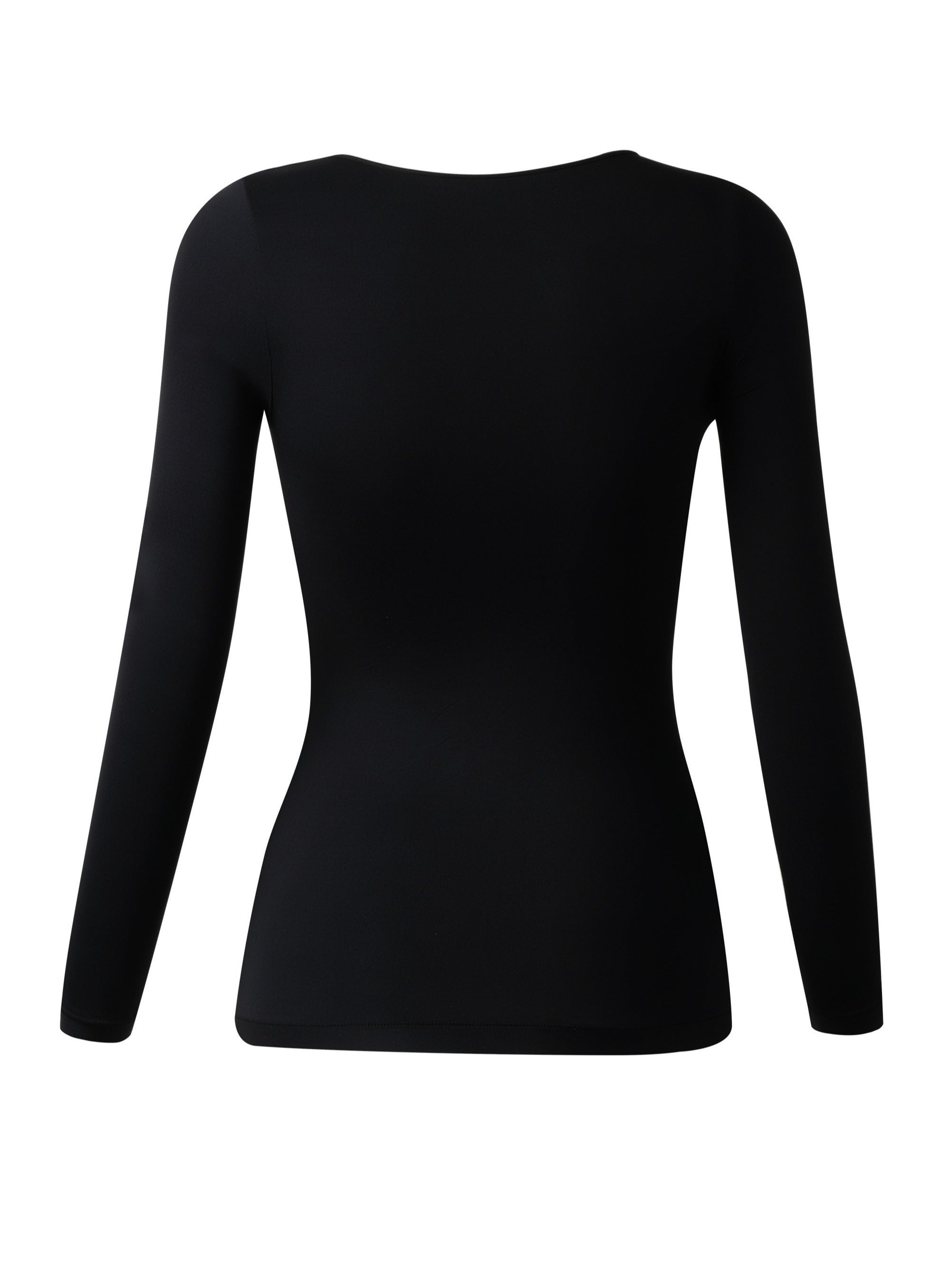 Women's Solid Thermal Underwear Long Sleeve Top
