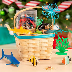 6pcs Mini Ocean Small Fish Soft Glue Children's Toys