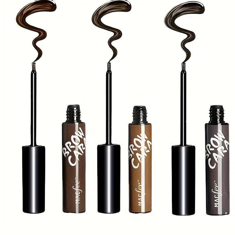 Eyebrow Tint Stick Long-lasting Waterproof Dye Cream with Stencil
