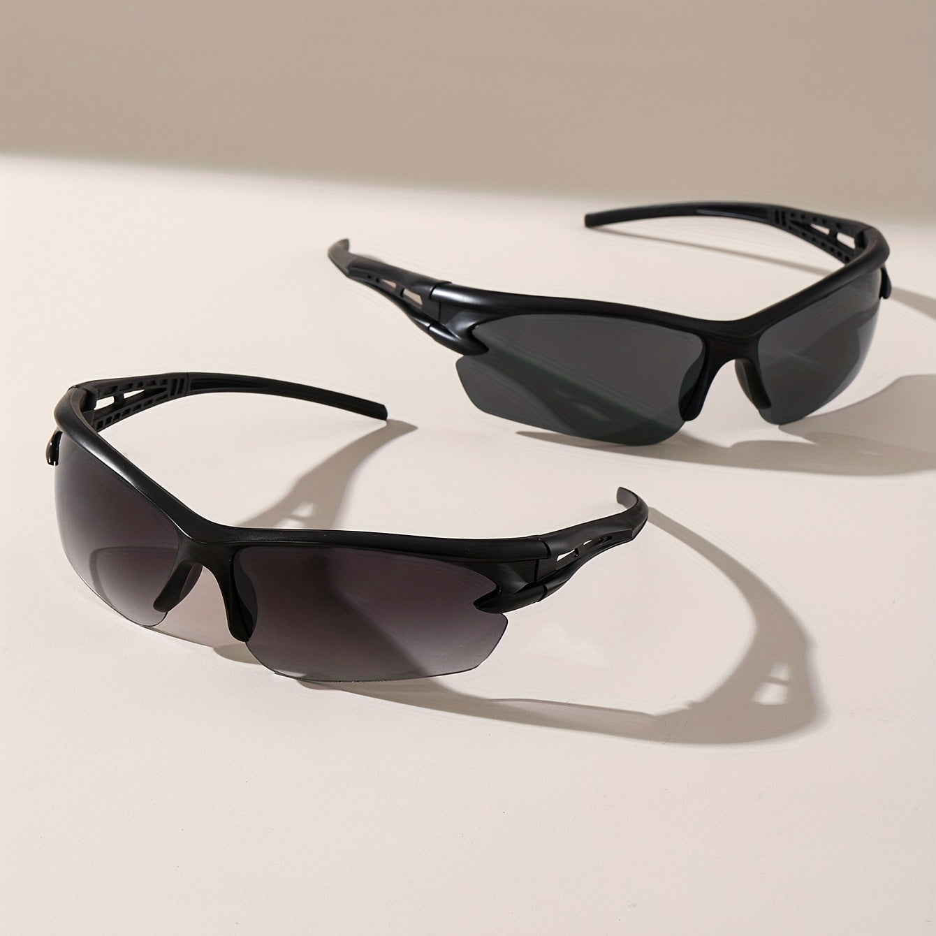 Y2K Wrap Around Sports Sunglasses Unisex Outdoor Shield Glasses UV400