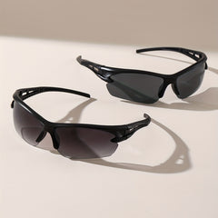 Y2K Wrap Around Sports Sunglasses Unisex Outdoor Shield Glasses UV400