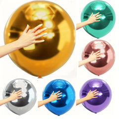 5 Metallic Balloons 45 72 Cm Latex Balloons Party Decorations