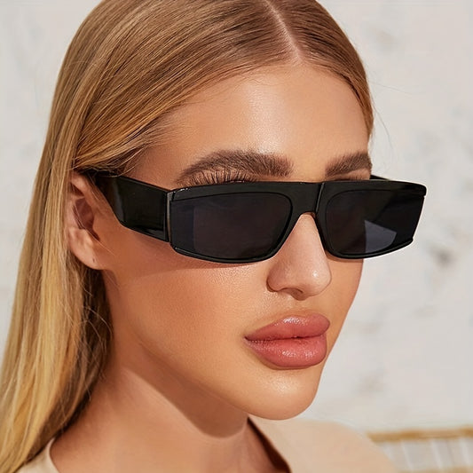 Y2K Rectangle Sunglasses Anti Glare UV400