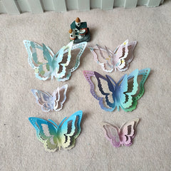 1pc Three Butterflies Metal Cutting Die For Card Making Scrapbook Diy Album Embo