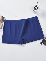 3 Pack Plus Size Seamless Boy Shorts Set