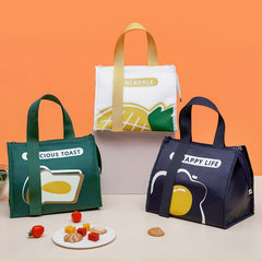 Large Capacity Insulated Bag Waterproof Bento Bag