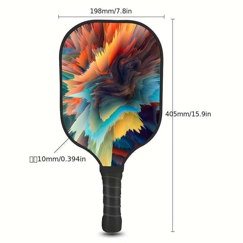 4 Ball Pickleball Racket Set with 2 Graphite Rackets and Bag