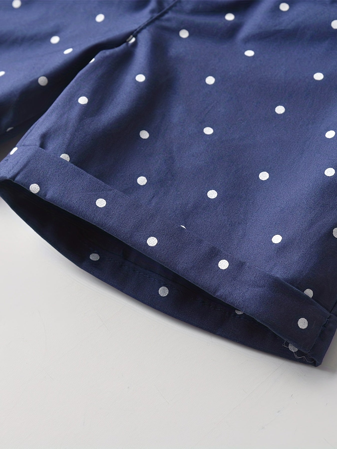 Boys Polka Dot Casual Shorts Soft Comfortable Breathable For Summer Kids Clothes