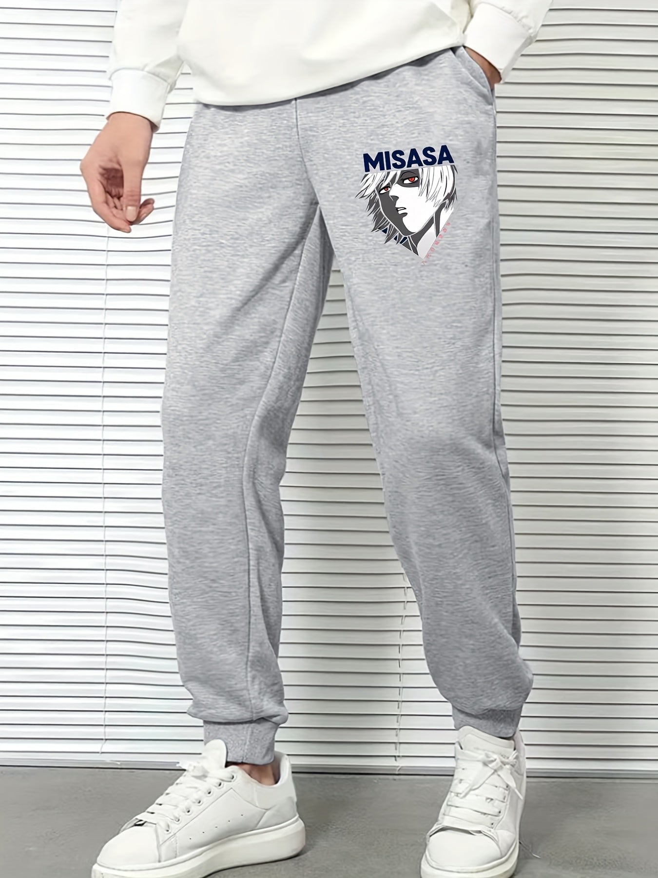 Anime Boy Print Men's Joggers Pants for Spring Summer Autumn