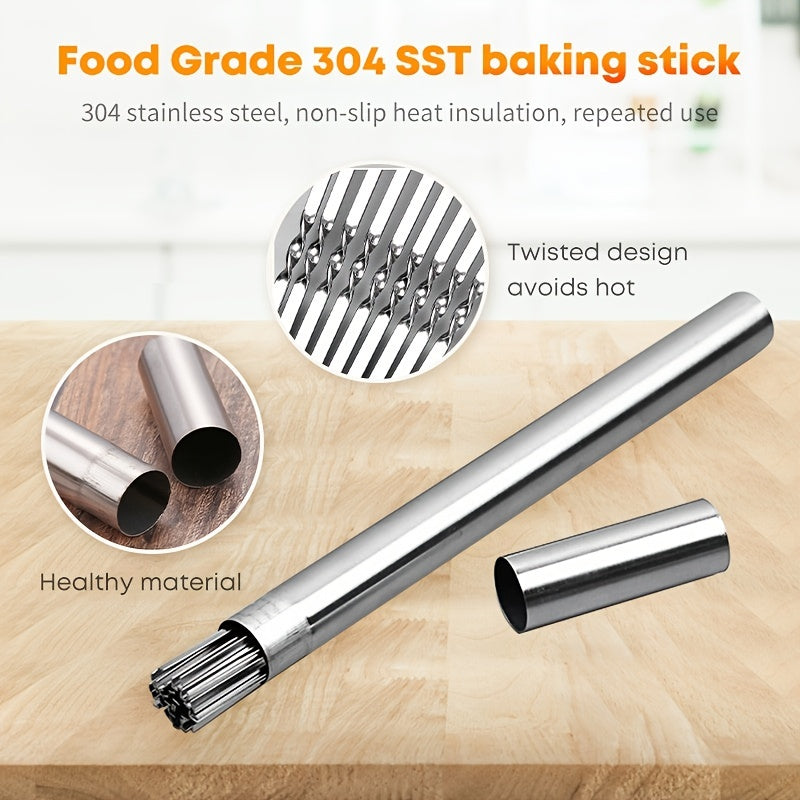 Stainless Steel BBQ Skewer Storage Tube - Upgrade Your Grilling Experience