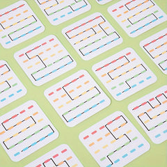 Wooden String Threading Game for Early Childhood Development