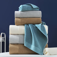 Soft Absorbent Bath Towel 55x27.6-inch Solid Thick Cotton Bathroom Towel