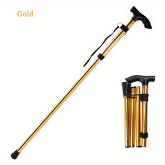Foldable Trekking Poles Lightweight Adjustable Walking Stick