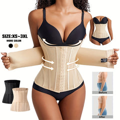 Waist Trainer Trimmer Belt Tummy Control Compression Wrap Cincher