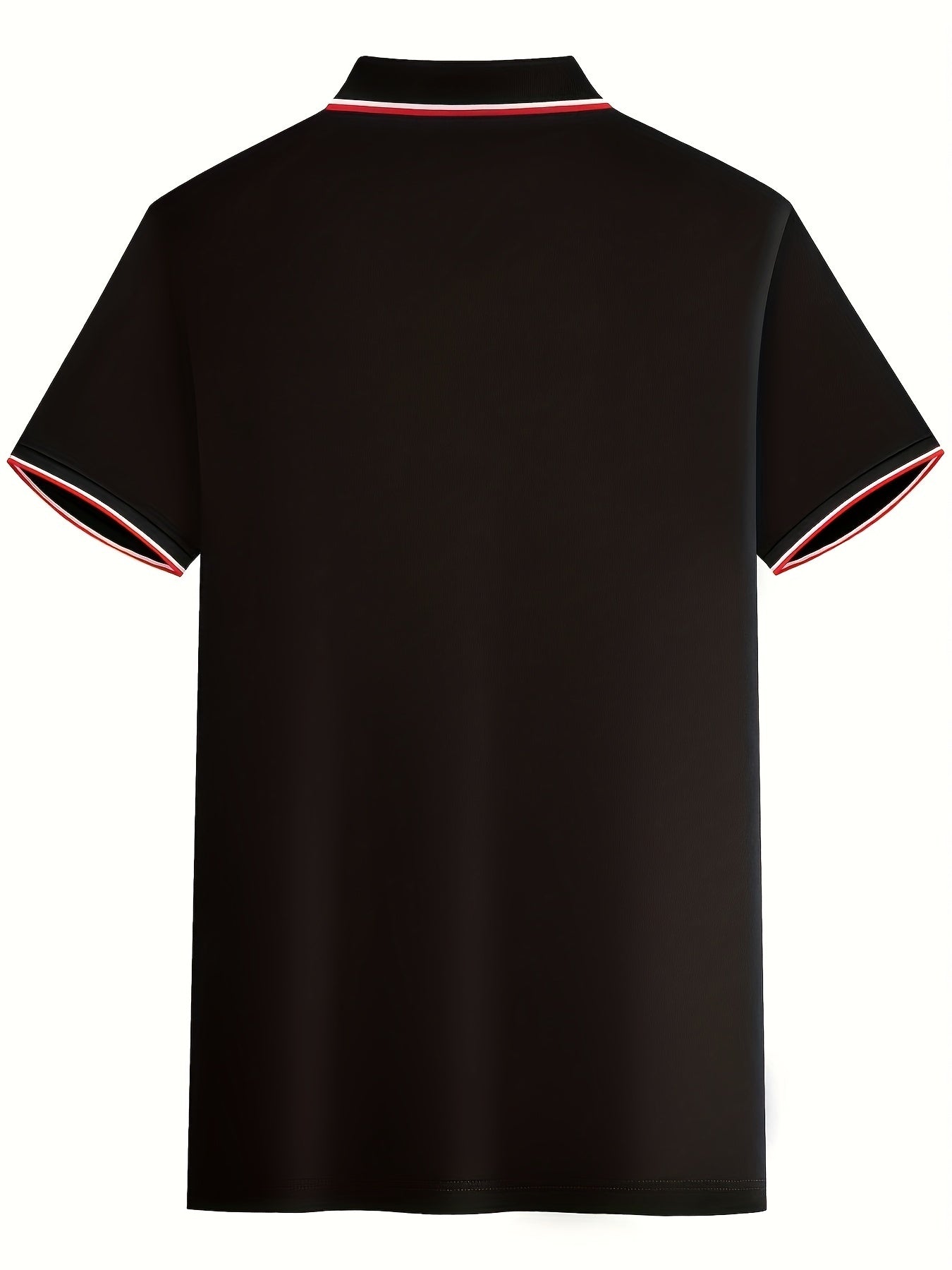 Men's Badminton Player Print Golf Shirt