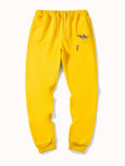 Raccoon In The Pocket Drawstring Joggers Men's Sweatpants