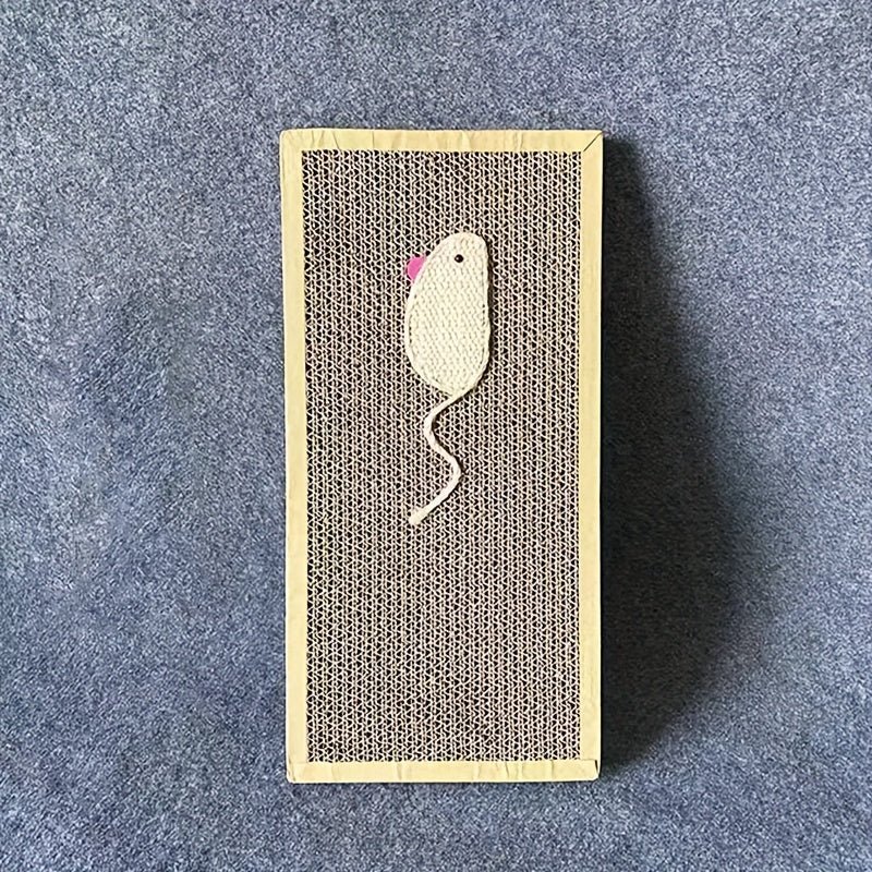 Durable Cat Scratcher Pad for Indoor Play and Claw Maintenance