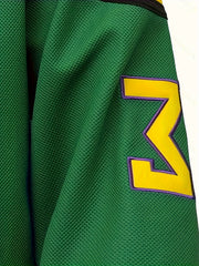 Men's Green Vintage Ice Hockey Jersey Sweatshirt