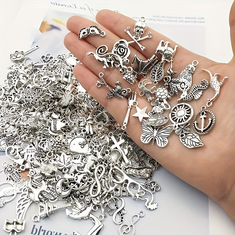 30pcs Mixed Metal Charms for DIY Bracelet Necklace Making