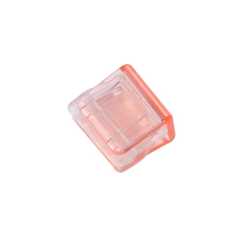 6Pcs Small Transparent Clam Clip Binder Clips