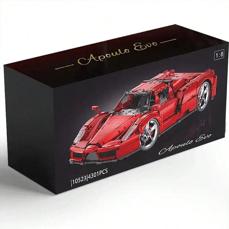 4301 Particles Sports Car Building Blocks Set
