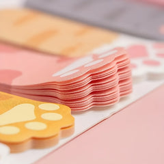 120 Sheets Cat's Paw Sticky Note Book Index Stickers